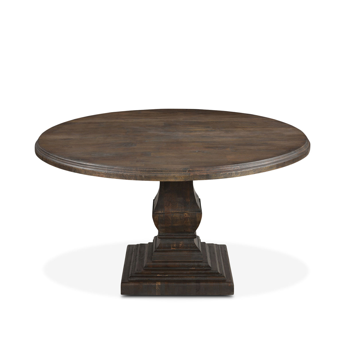 Nimes 48" Round Dining Table in Weathered Mango by Home Trends & Design at Eve Furniture
