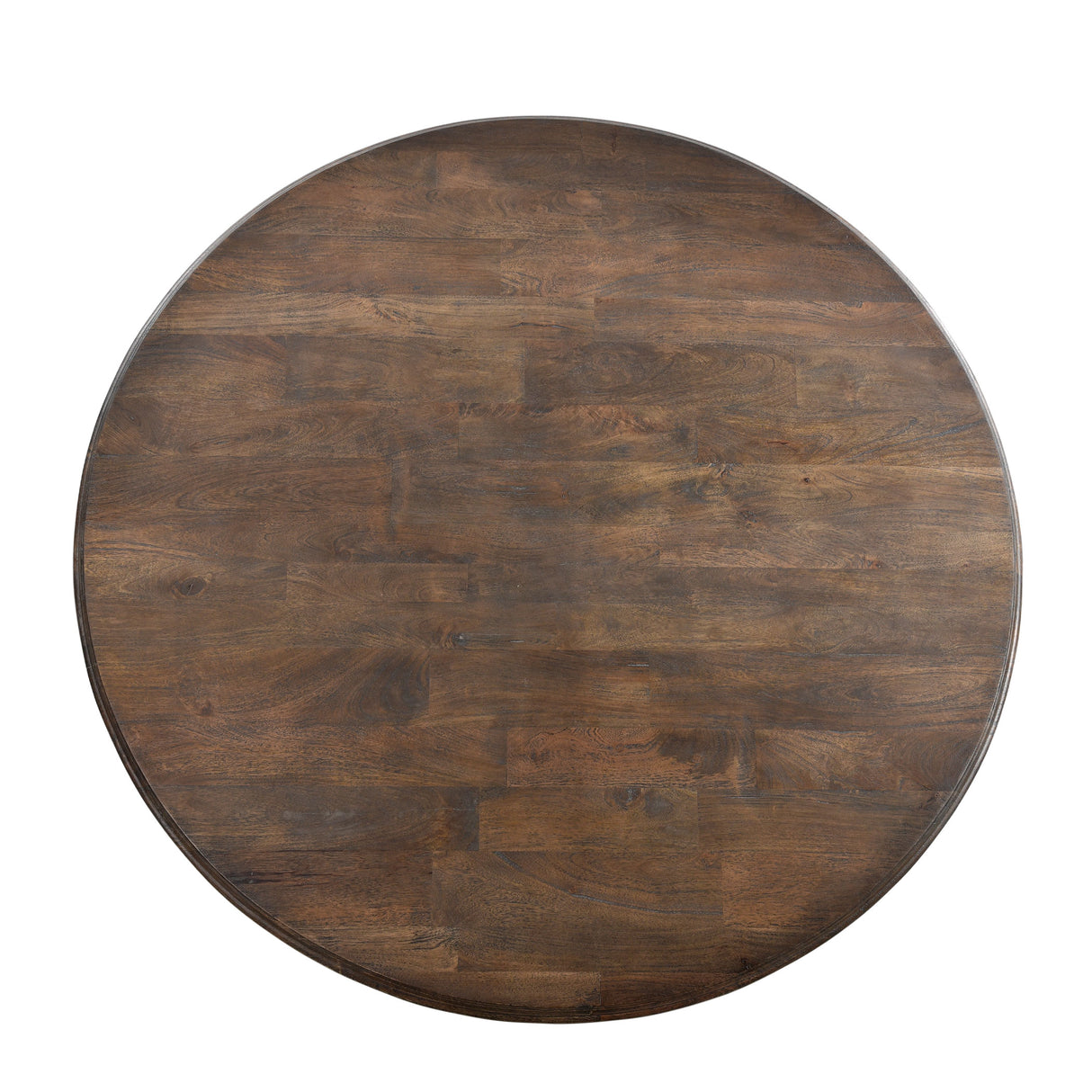 Nimes 60" Round Dining Table in Weathered Mango by Home Trends & Design at Eve Furniture