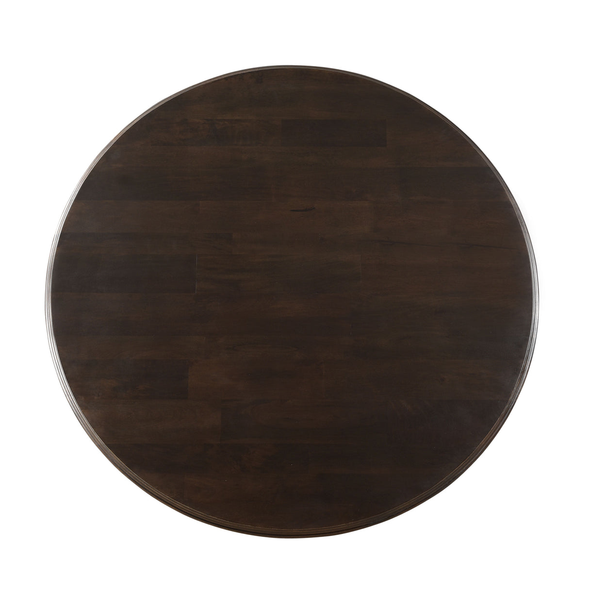 Nimes 72" Round Dining Table in Vintage Brown by Home Trends & Design at Eve Furniture