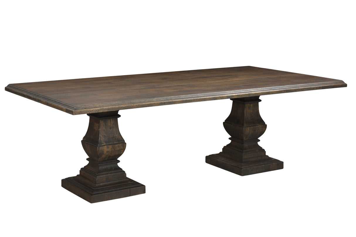 Nimes 84" Dining Table in Weathered Mango by Home Trends & Design at Eve Furniture