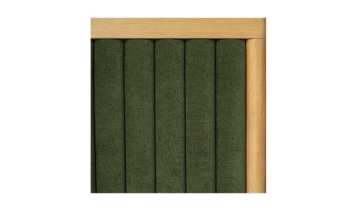 Nina Queen Bed - Green by Moe's Home at Eve Furniture