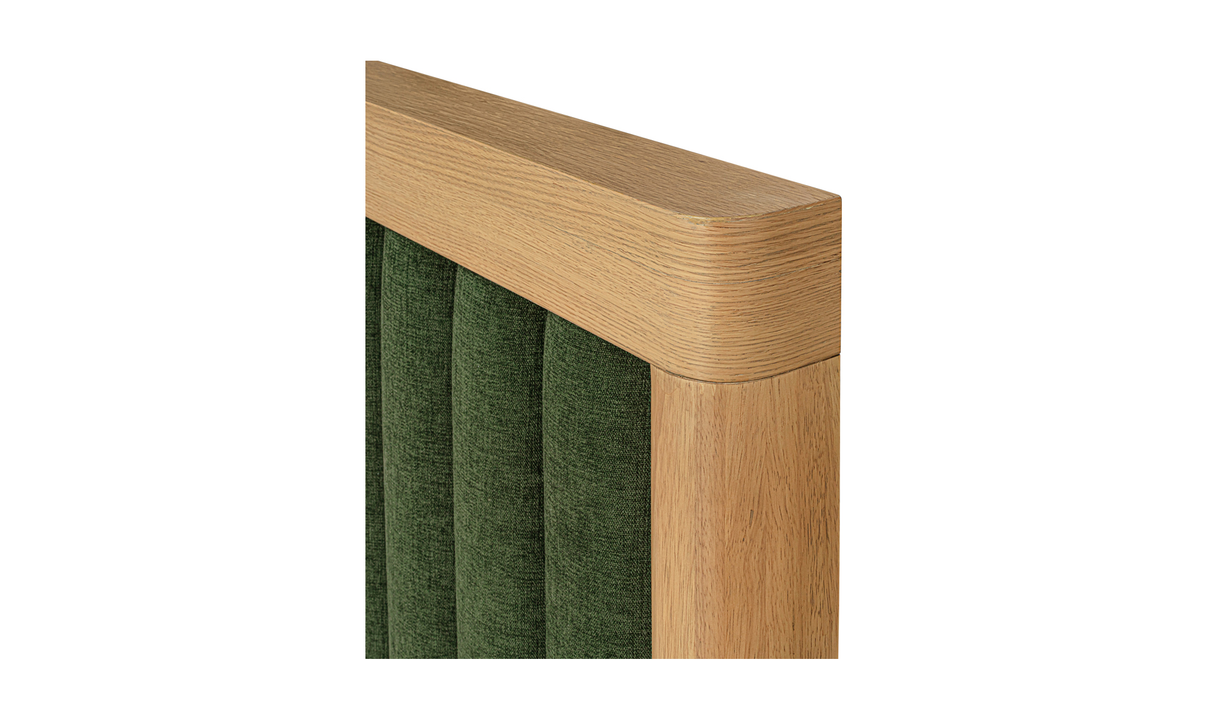 Nina Queen Bed - Green by Moe's Home at Eve Furniture