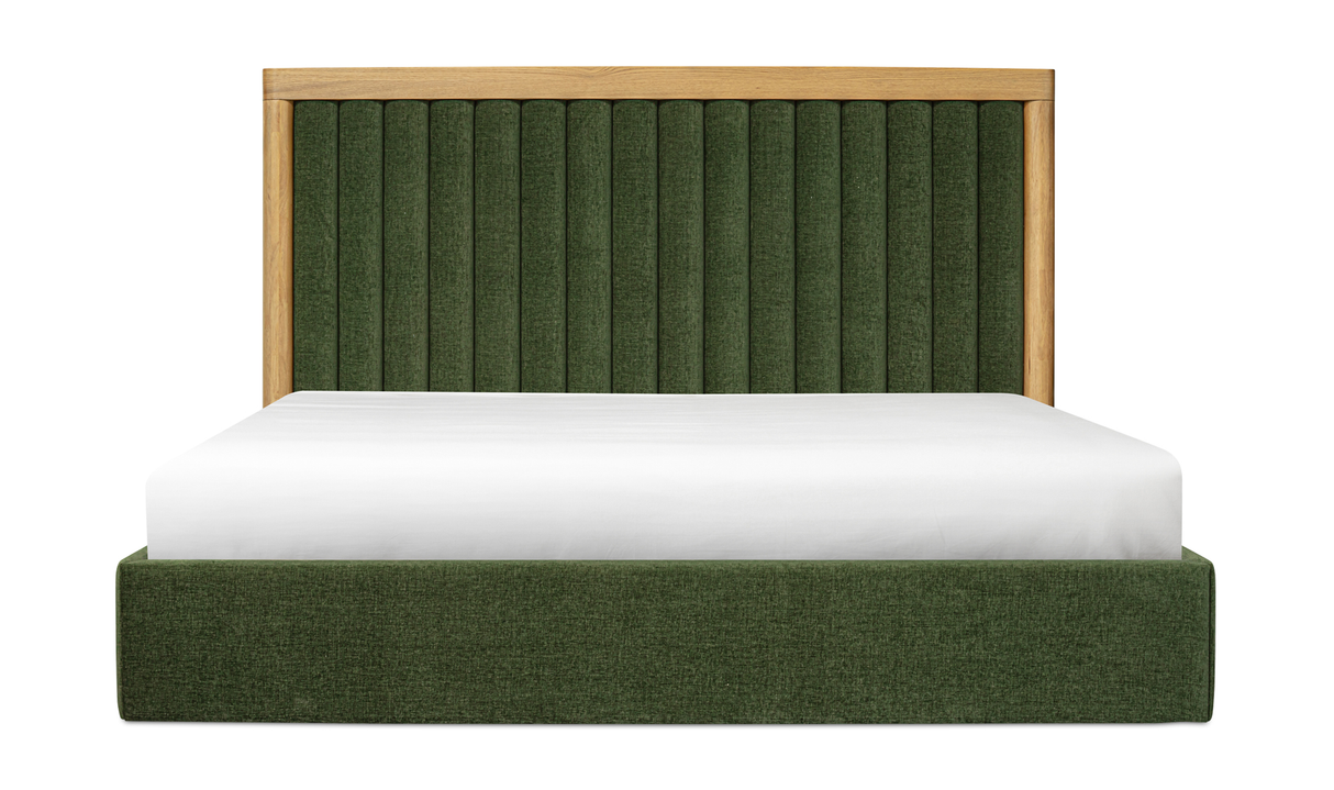 Nina Queen Bed - Green by Moe's Home at Eve Furniture