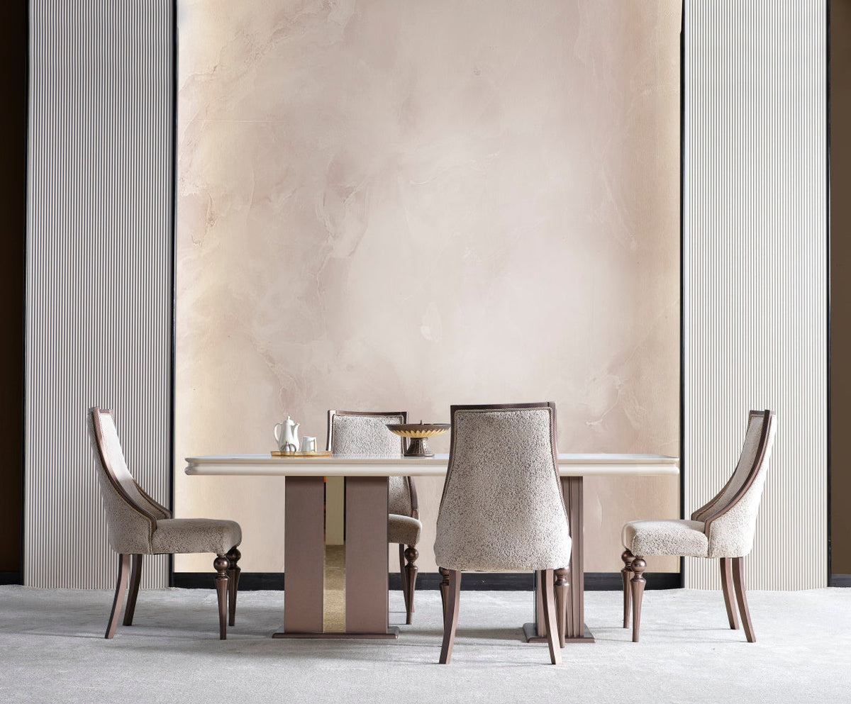 Nirvana Dining Table by Furnia at Eve Furniture