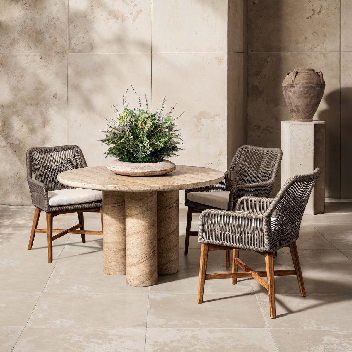 Niva Outdoor Dining Table by Classic Home at Eve Furniture