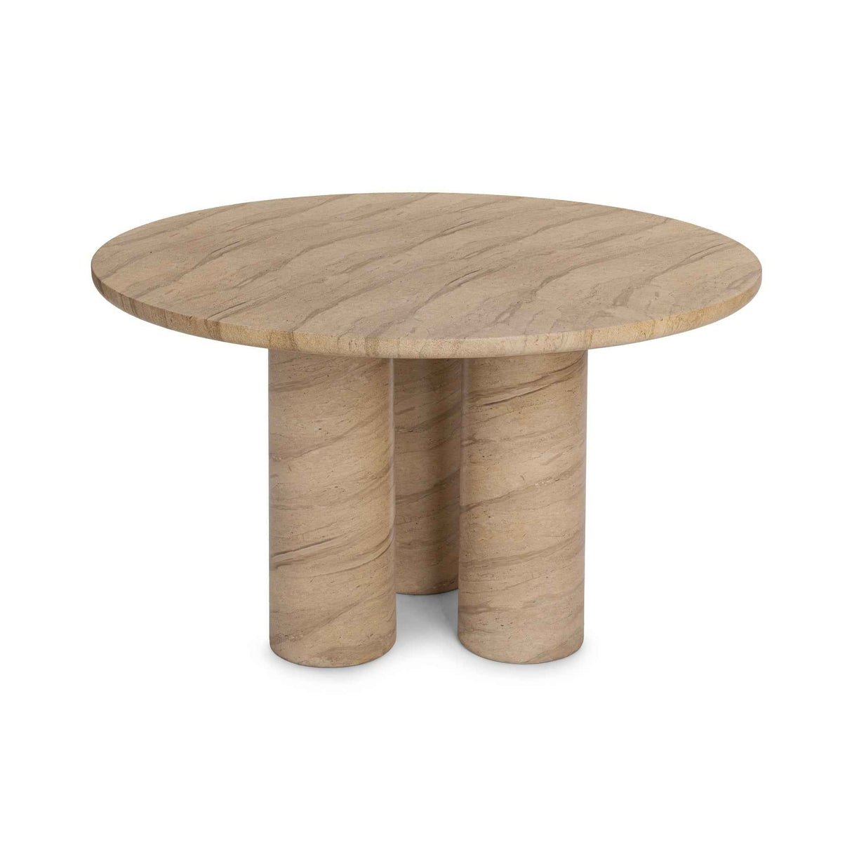 Niva Warm Sandstone Outdoor Dining Table by Classic Home at Eve Furniture
