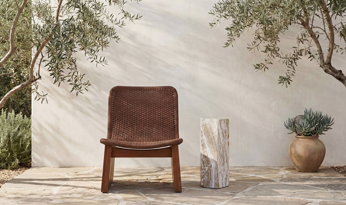 Nix Outdoor Side Table Green by Moe's Home at Eve Furniture