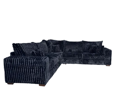 Noah Black 3-Piece Sectional by New Era Innovations at Eve Furniture