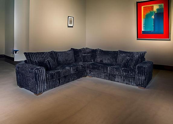 Noah Black 3-Piece Sectional by New Era Innovations at Eve Furniture