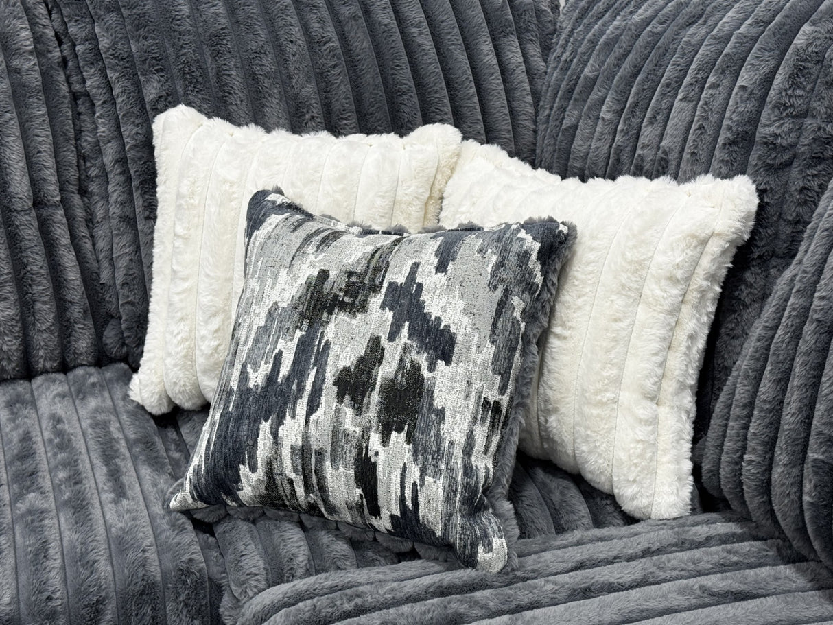 Noah Grey 3-Piece Sectional by New Era Innovations at Eve Furniture