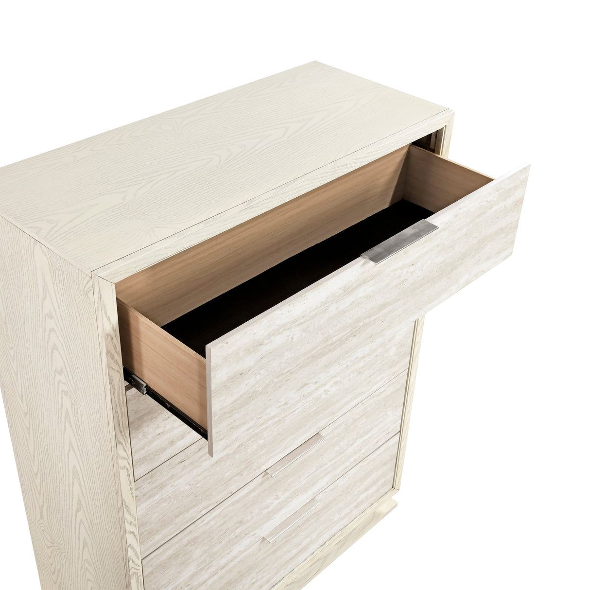 Noctis White/Light Gray Chest by Homelegance at Eve Furniture