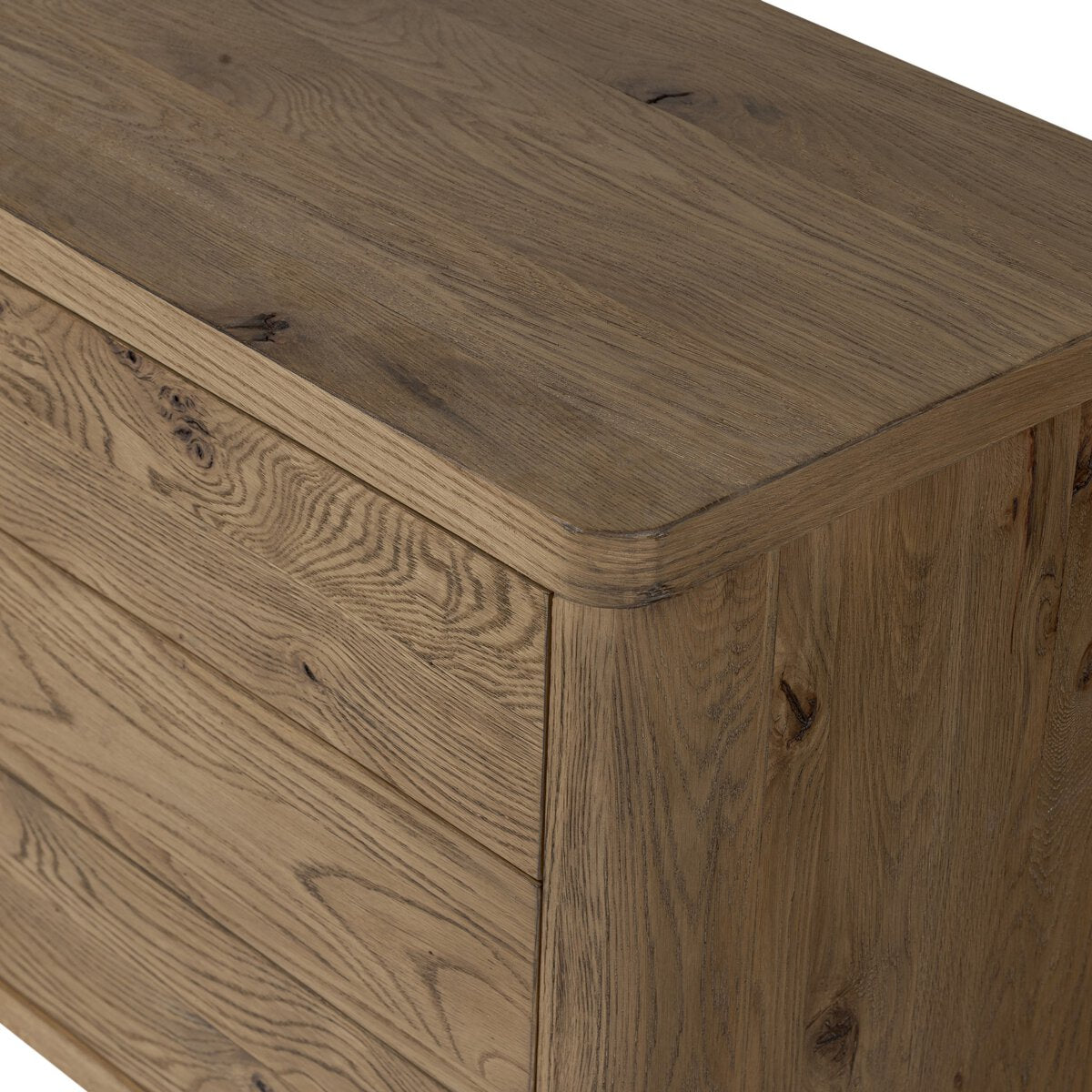 Noeline Media Console - Resawn Worn Oak by Moe's Home at Eve Furniture