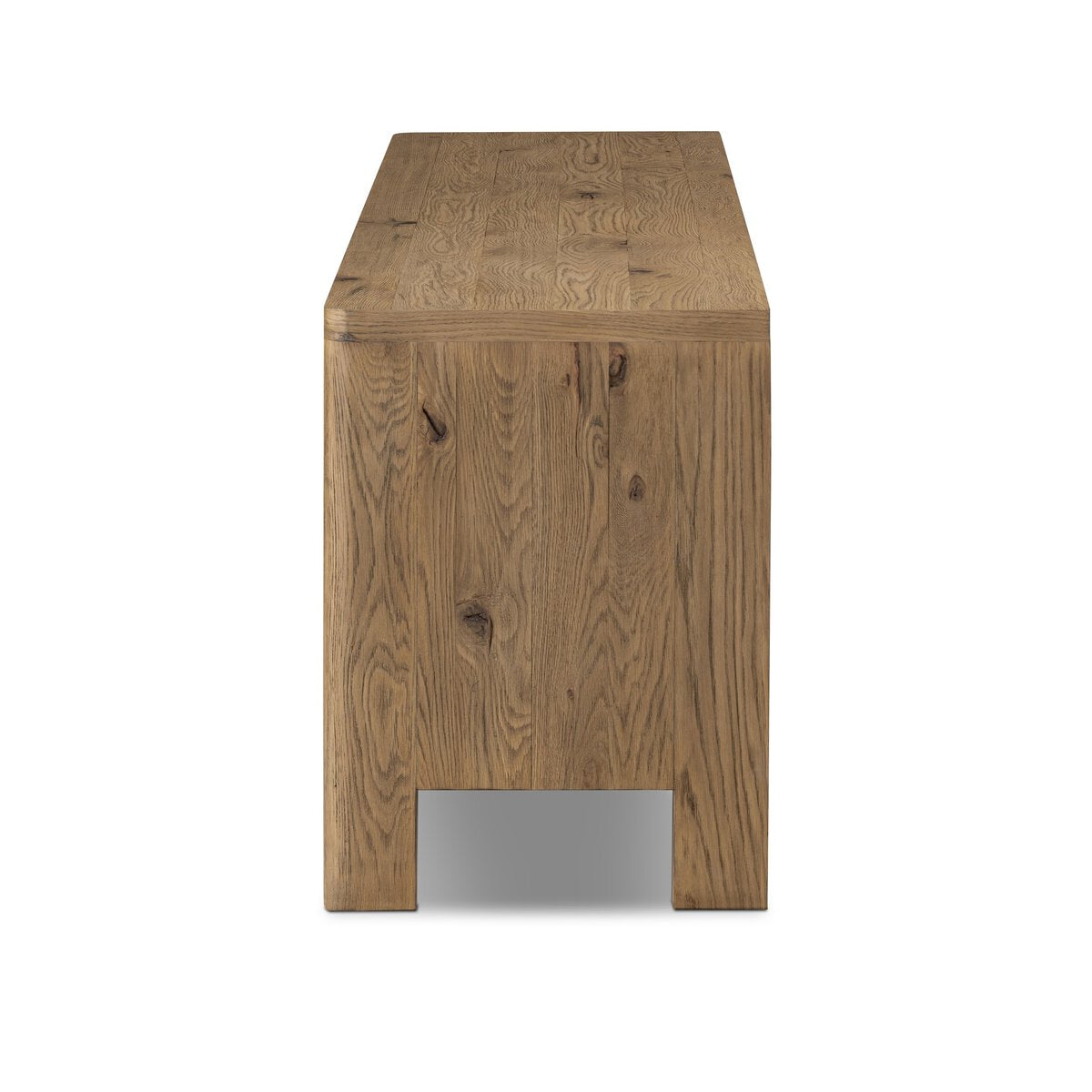 Noeline Media Console - Resawn Worn Oak by Moe's Home at Eve Furniture