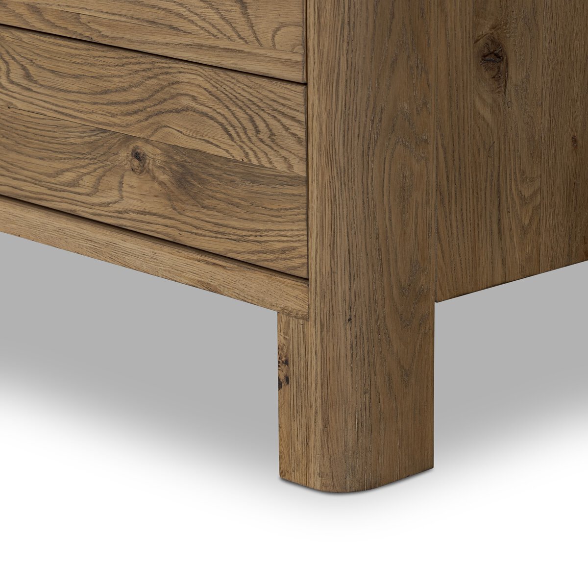 Noeline Media Console - Resawn Worn Oak by Moe's Home at Eve Furniture