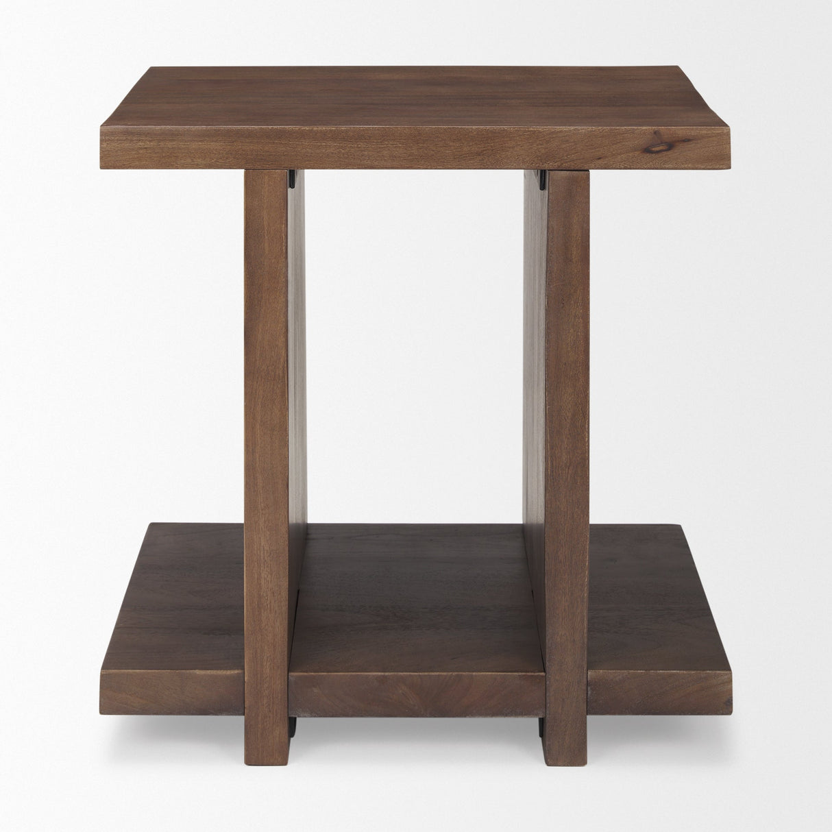 Nohr Medium Brown Wood Accent Table by Mercana at Eve Furniture