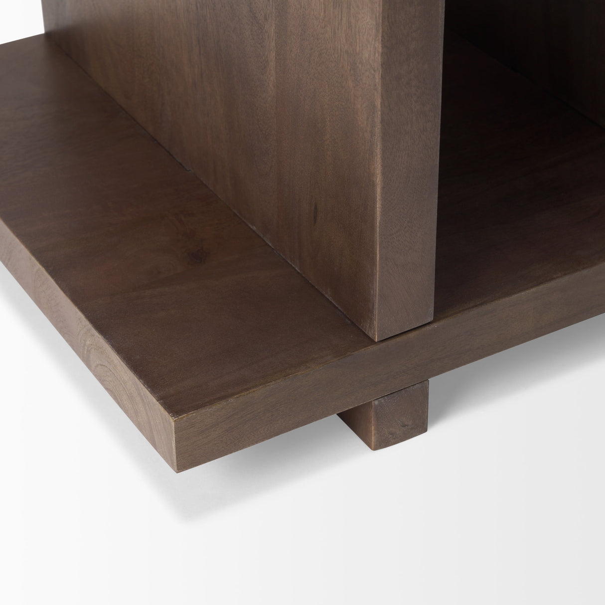 Nohr Medium Brown Wood Accent Table by Mercana at Eve Furniture