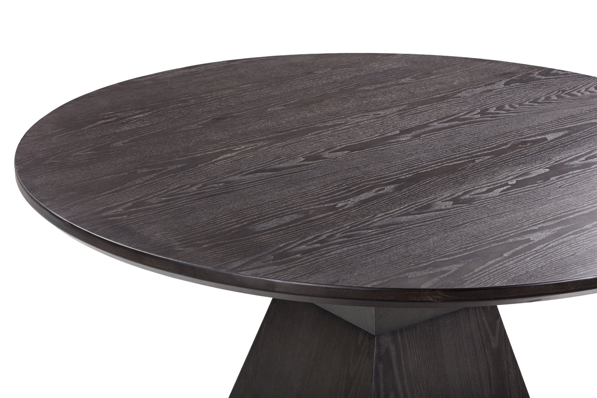 Nolan Wood 56" Round Dining Table by TOV Furniture at Eve Furniture
