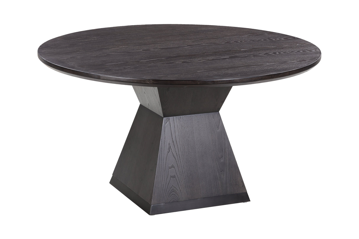 Nolan Wood 56" Round Dining Table by TOV Furniture at Eve Furniture