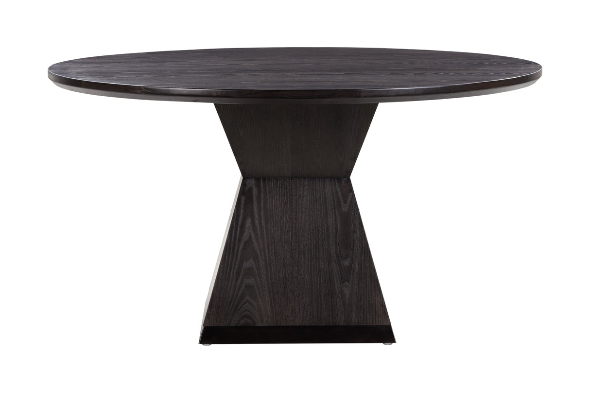 Nolan Wood 56" Round Dining Table by TOV Furniture at Eve Furniture