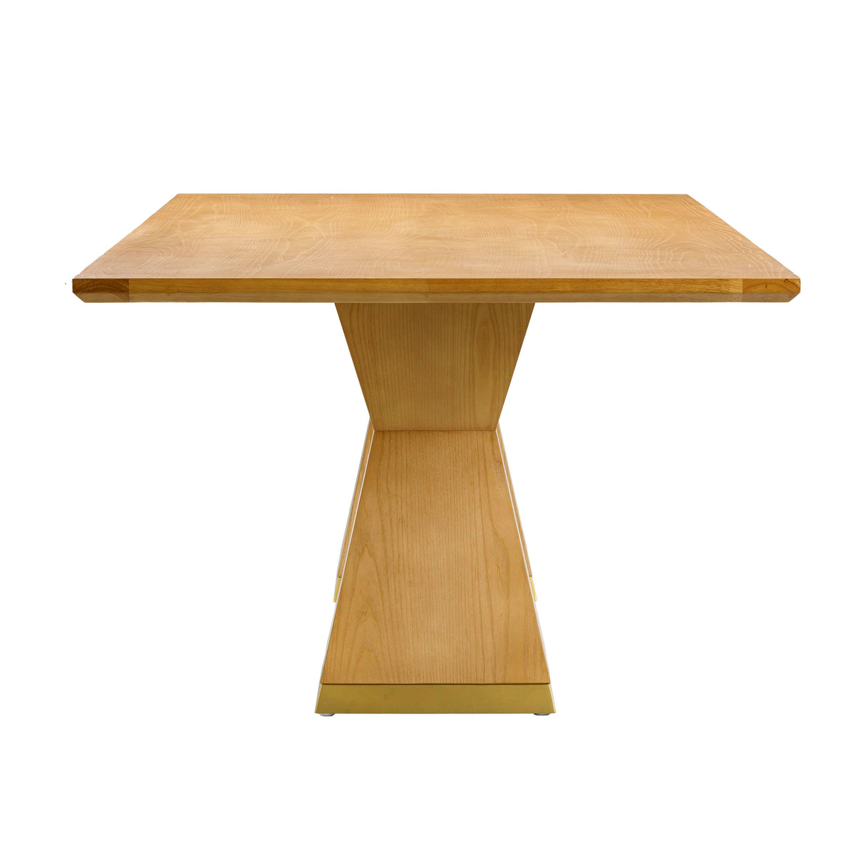 Nolan Wood 98" Rectangular Dining Table by TOV Furniture at Eve Furniture