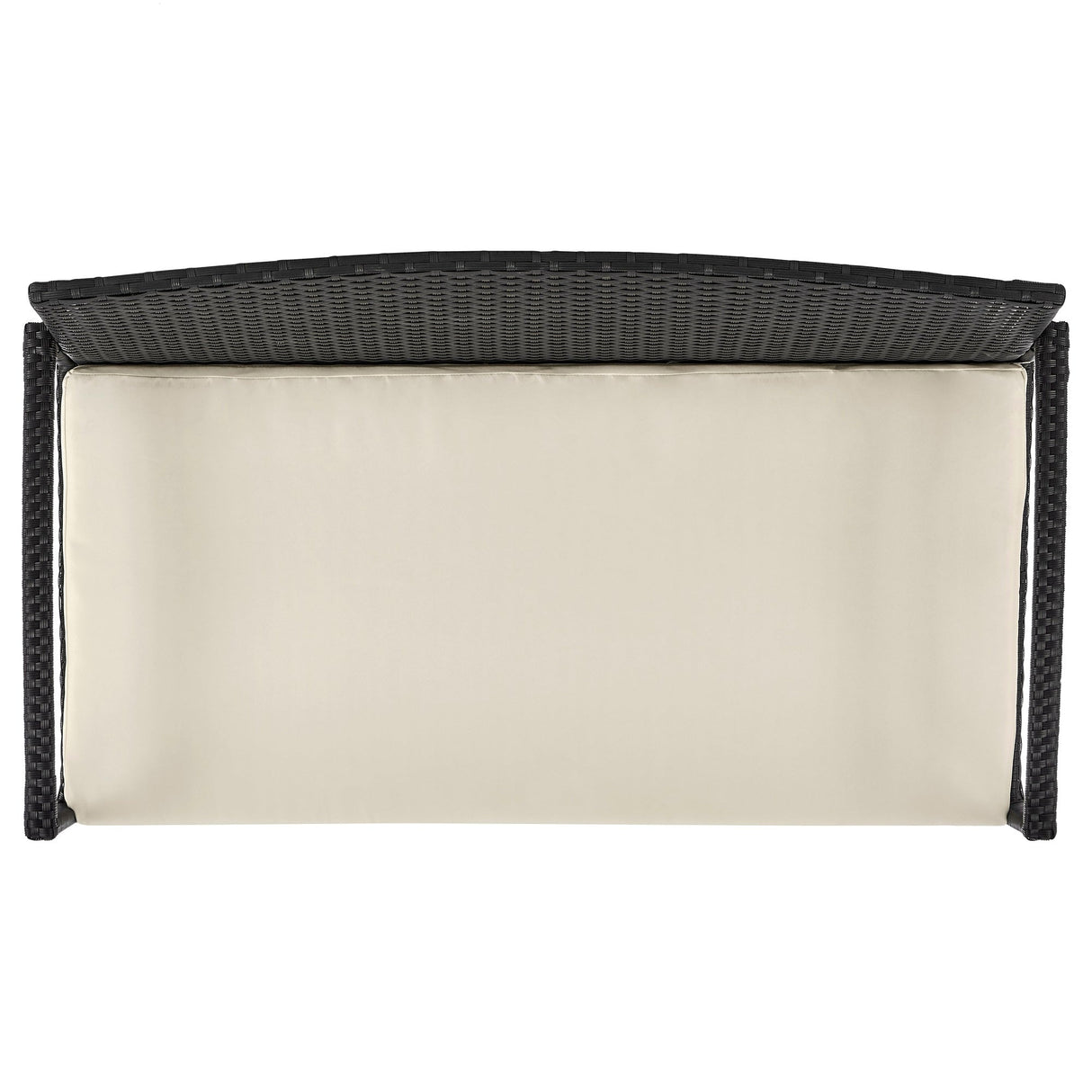 Noli Patio 4-Person Conversation Set with Coffee Table with Cream Cushions by Manhattan Comfort at Eve Furniture