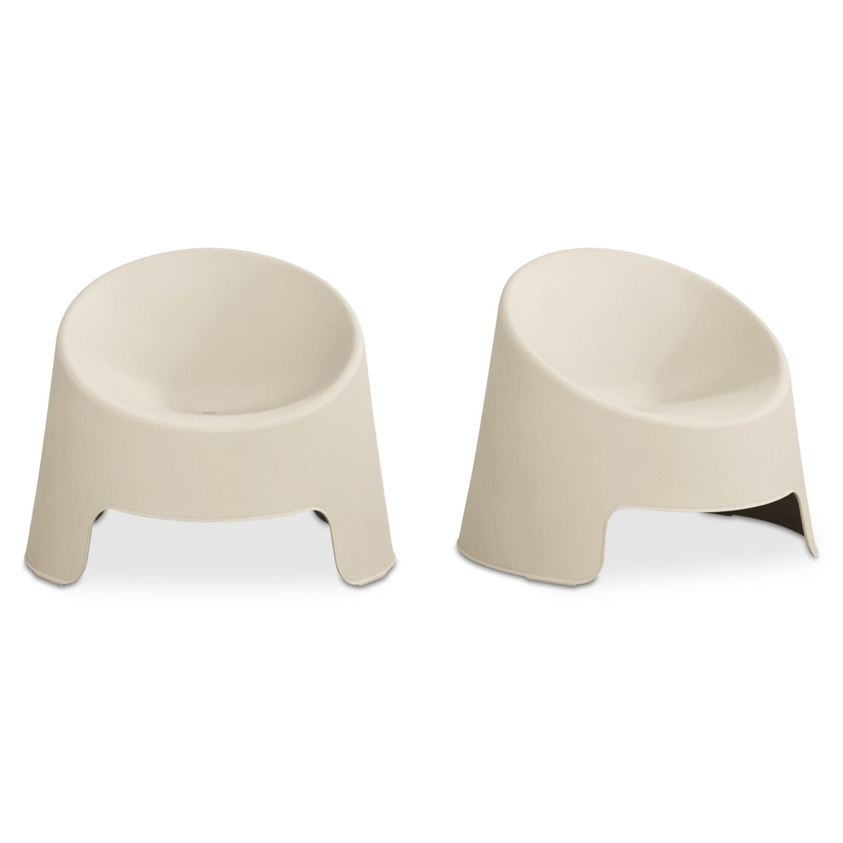 Nolla Light Grey Outdoor Accent Chair (Set of 2) by Moe's Home at Eve Furniture
