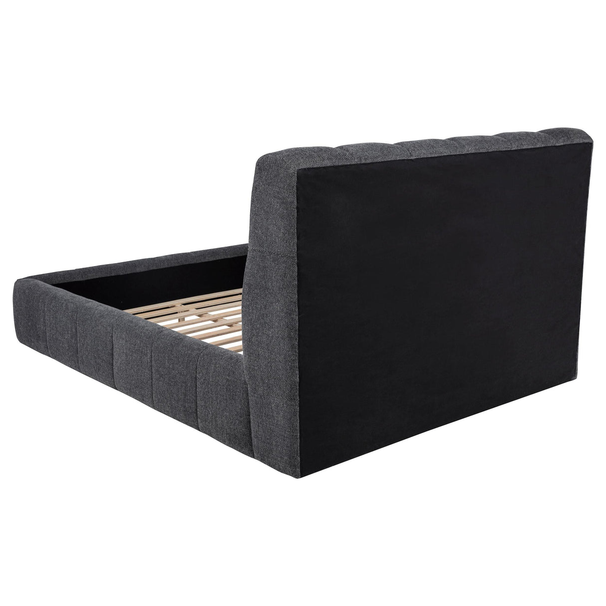 Nollet Gray 48-inch Upholstered Eastern King Platform Bed by Coaster at Eve Furniture