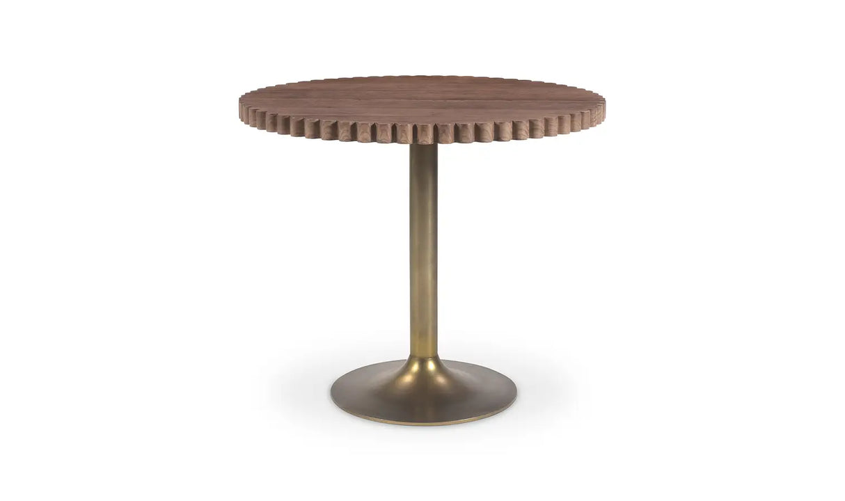 Nomi Cafe Table - Brown by Moe's Home at Eve Furniture