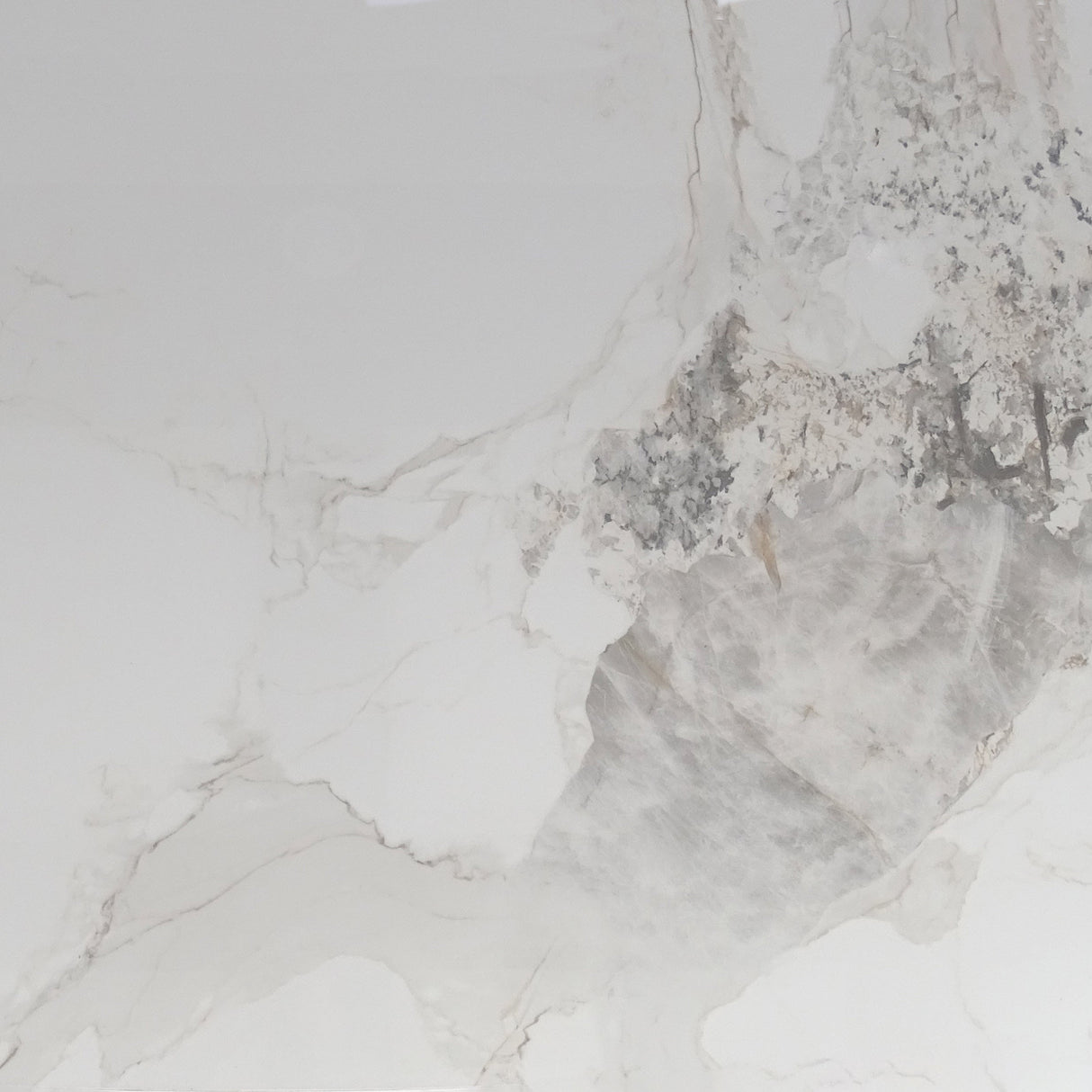 Nooka White & Natural Dining Table by Zuomod at Eve Furniture