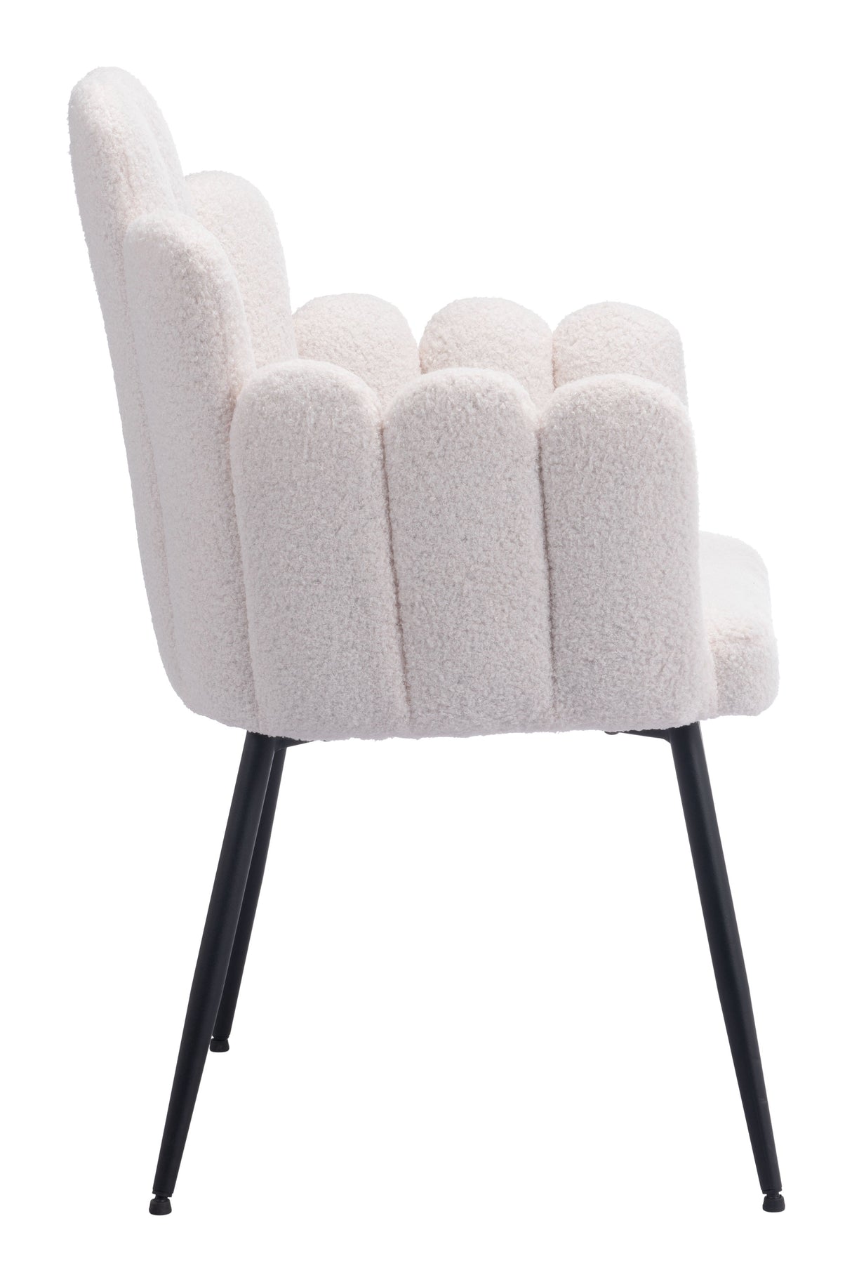Noosa Ivory Dining Chair (Set of 2) by Zuomod at Eve Furniture