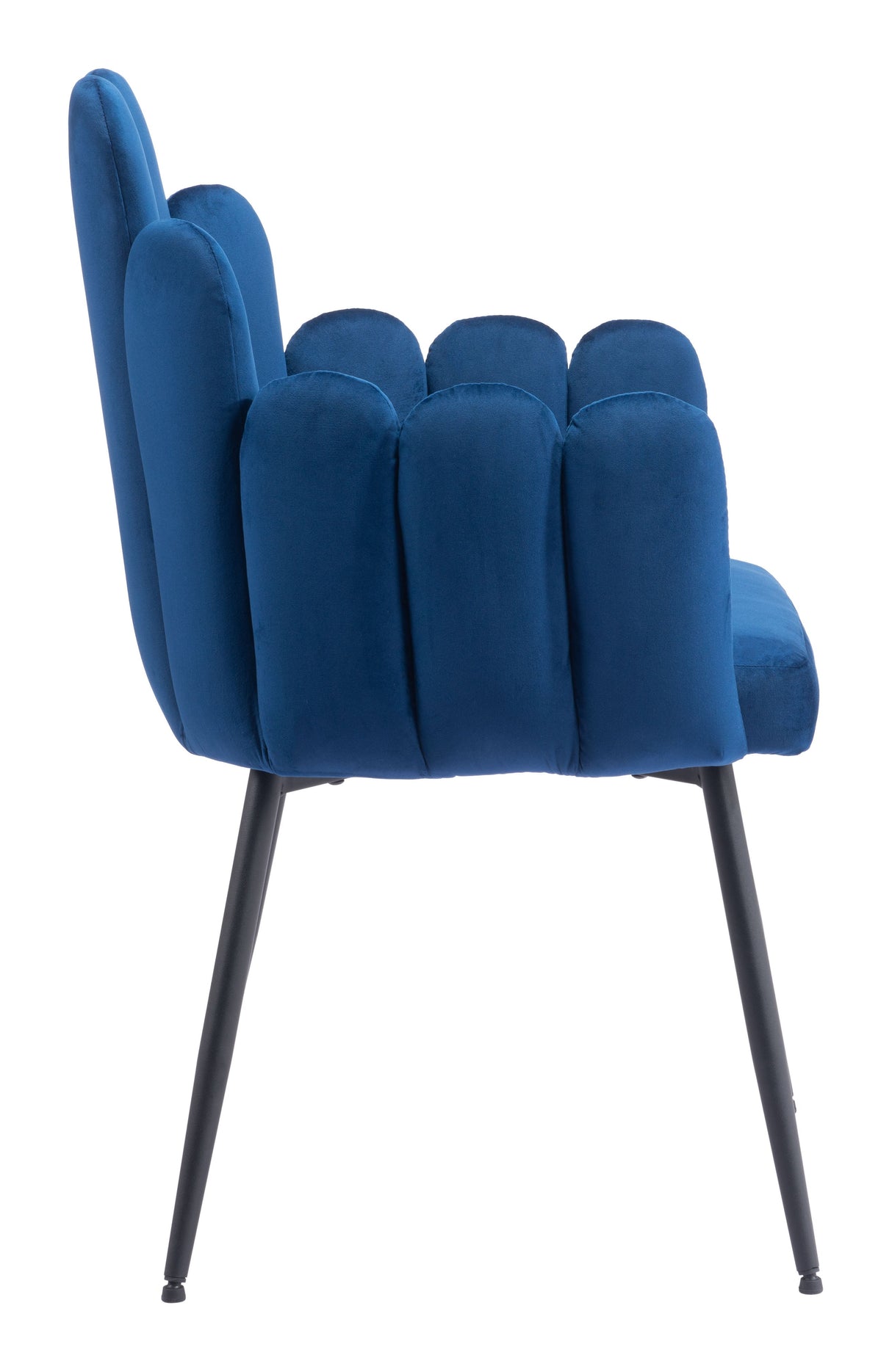 Noosa Navy Blue Dining Chair (Set of 2) by Zuomod at Eve Furniture