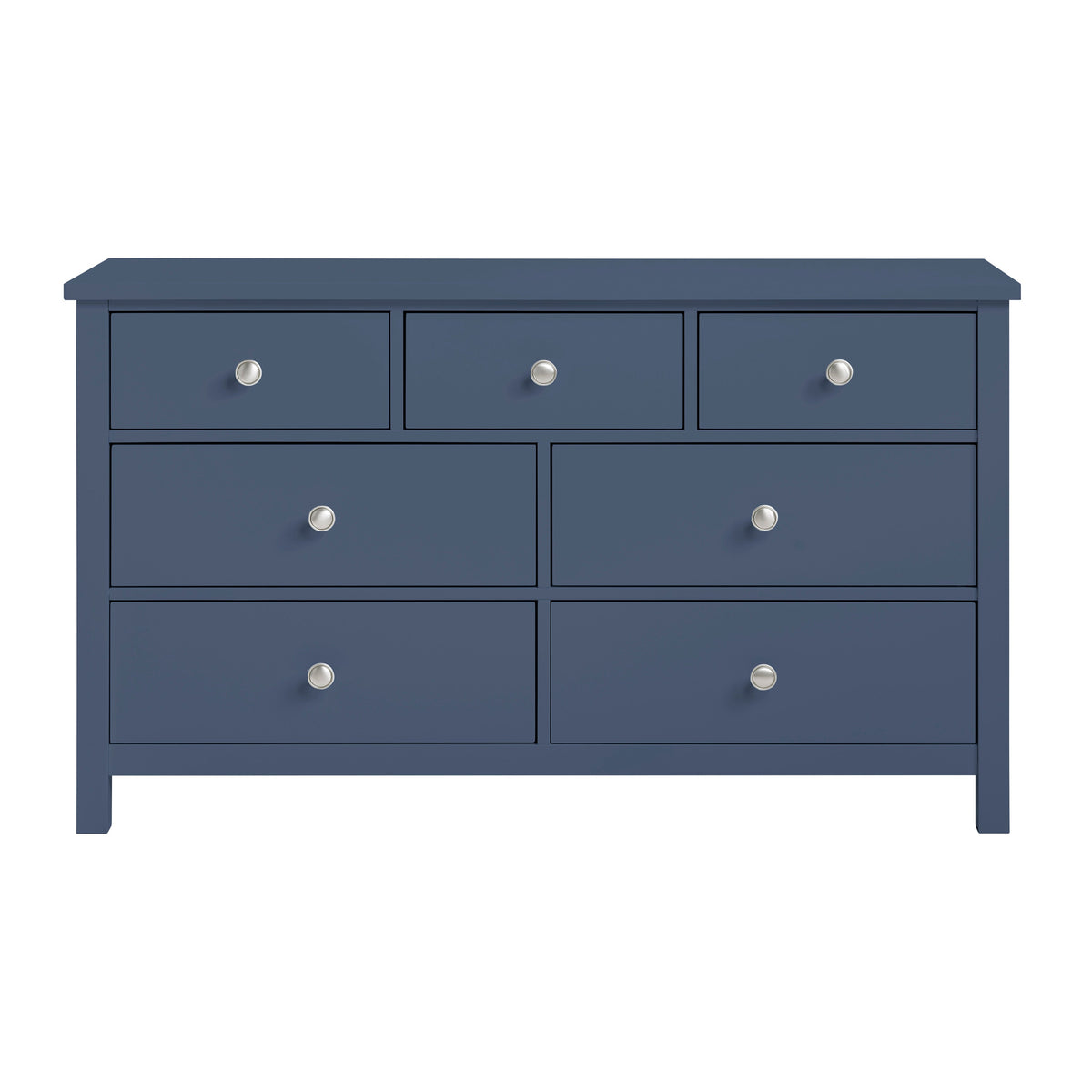 Nora Blue 7-Drawer Dresser by Homelegance at Eve Furniture