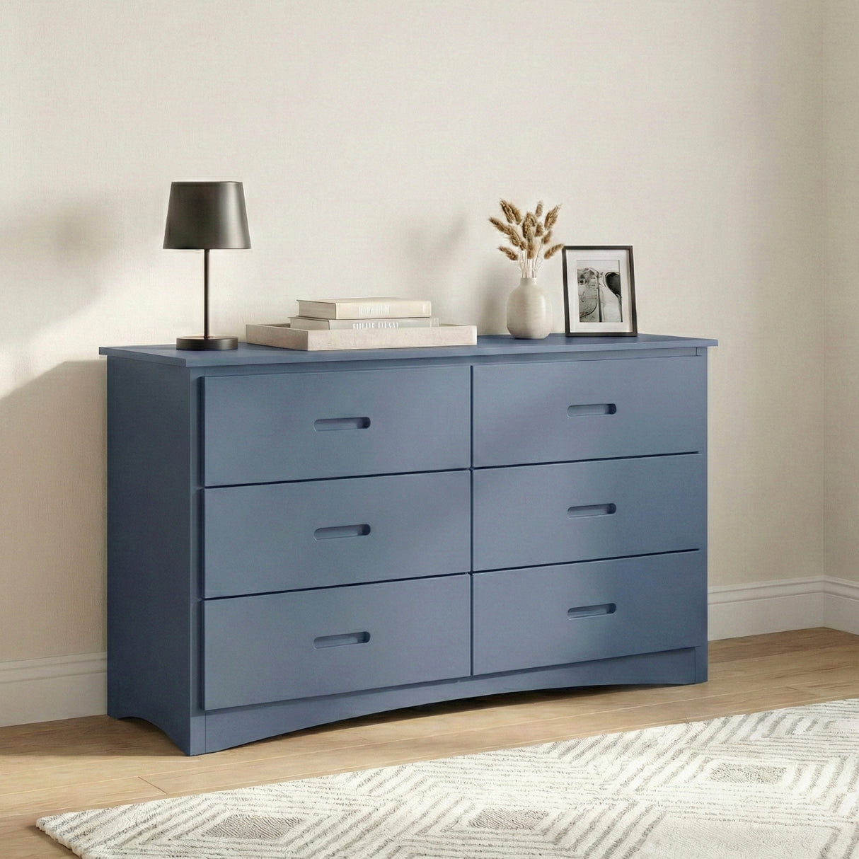 Nora Blue Dresser by Homelegance at Eve Furniture