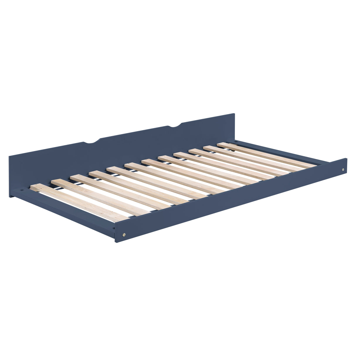 Nora Blue Twin Bookcase Platform Bed by Homelegance at Eve Furniture