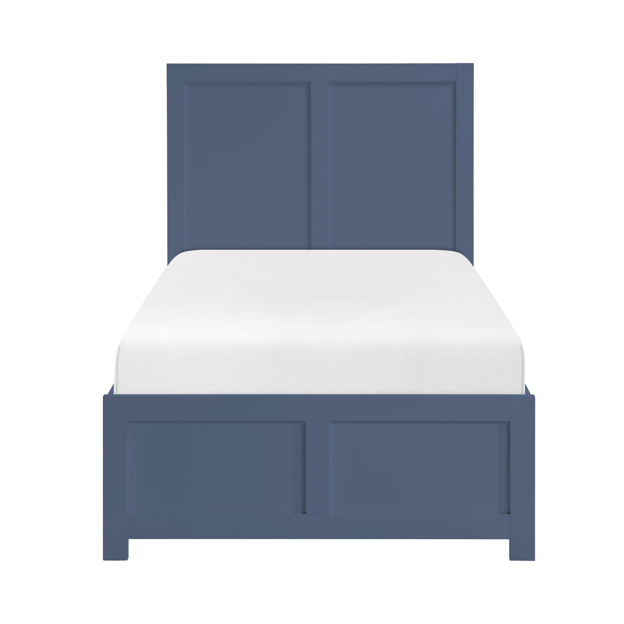 Nora Blue Twin Platform Bed by Homelegance at Eve Furniture