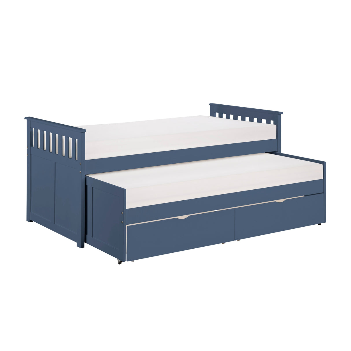 Nora Blue Twin/Twin Bed