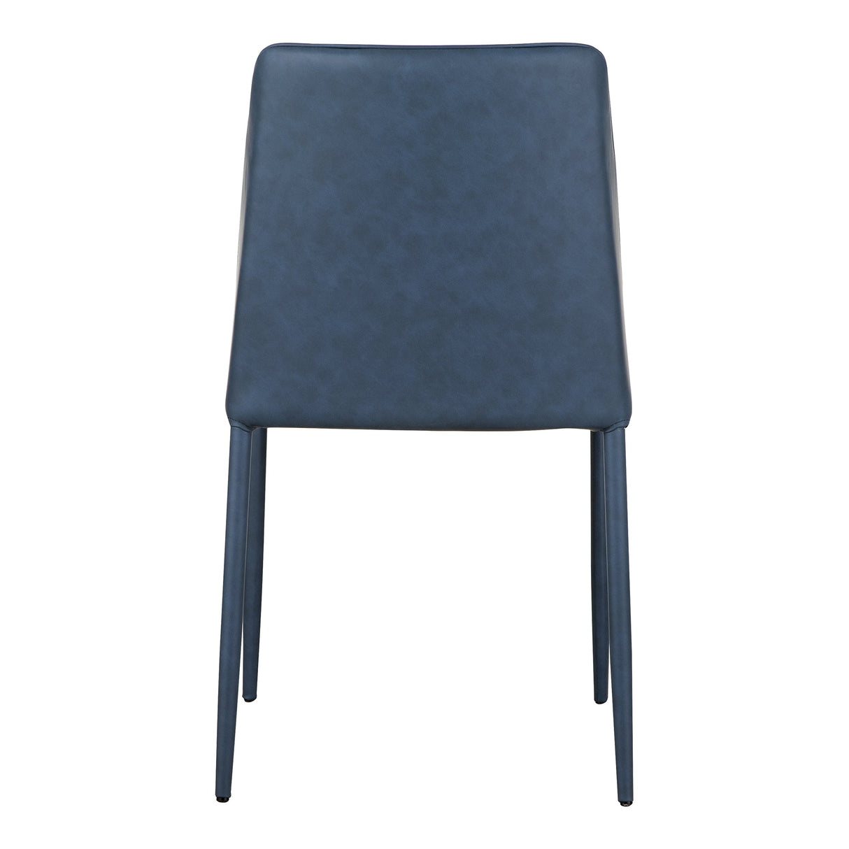 Nora Ocean Cavern Grey Vegan Leather Dining Chair (Set of 2) by MOES at Eve Furniture