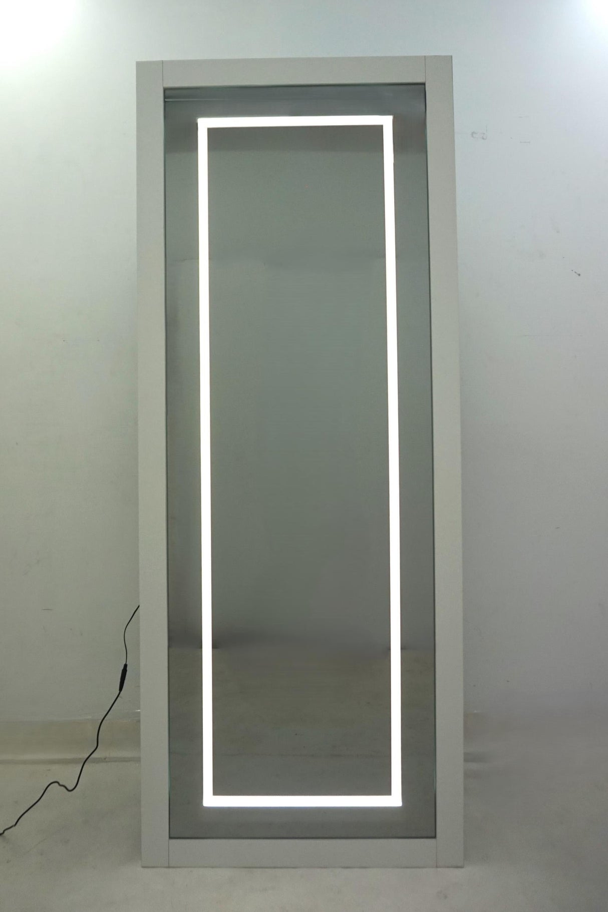 Nordio White 72-inch Led Tempered Full Length Floor Mirror by Coaster at Eve Furniture