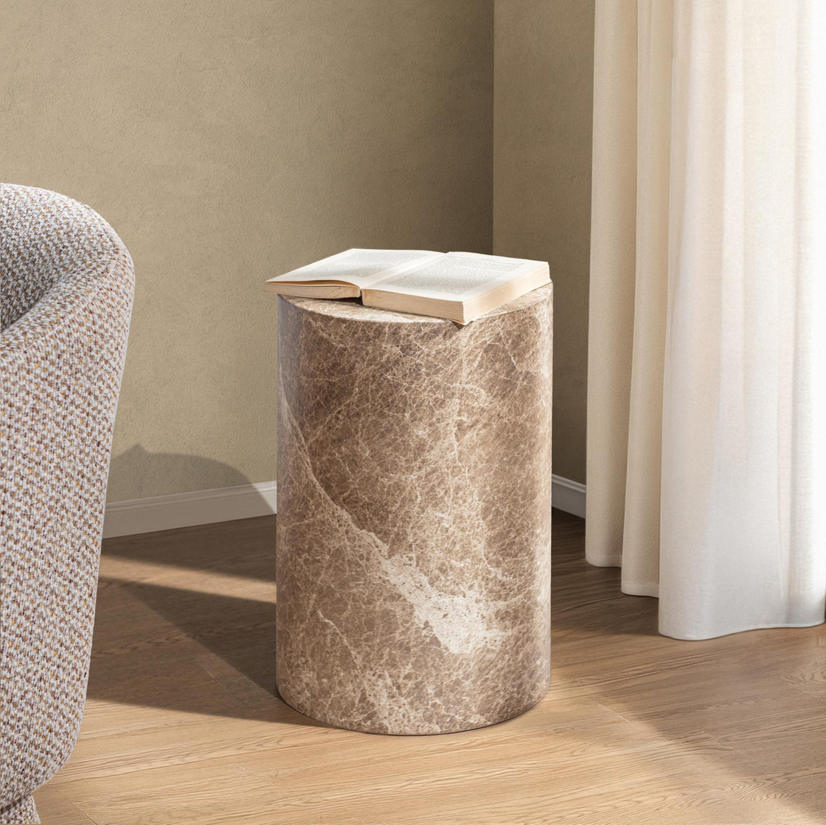 Norfolk Round Display Pedestal by Classic Home at Eve Furniture