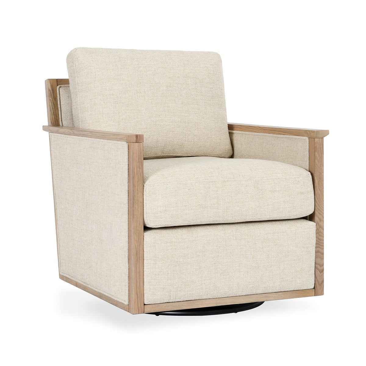 Norman Swivel Chair - Natural by Classic Home at Eve Furniture