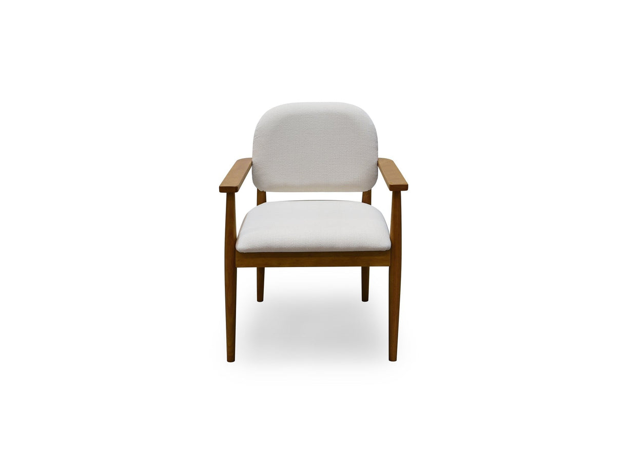 Norrie Cream Dining Chair by Moe's Home at Eve Furniture