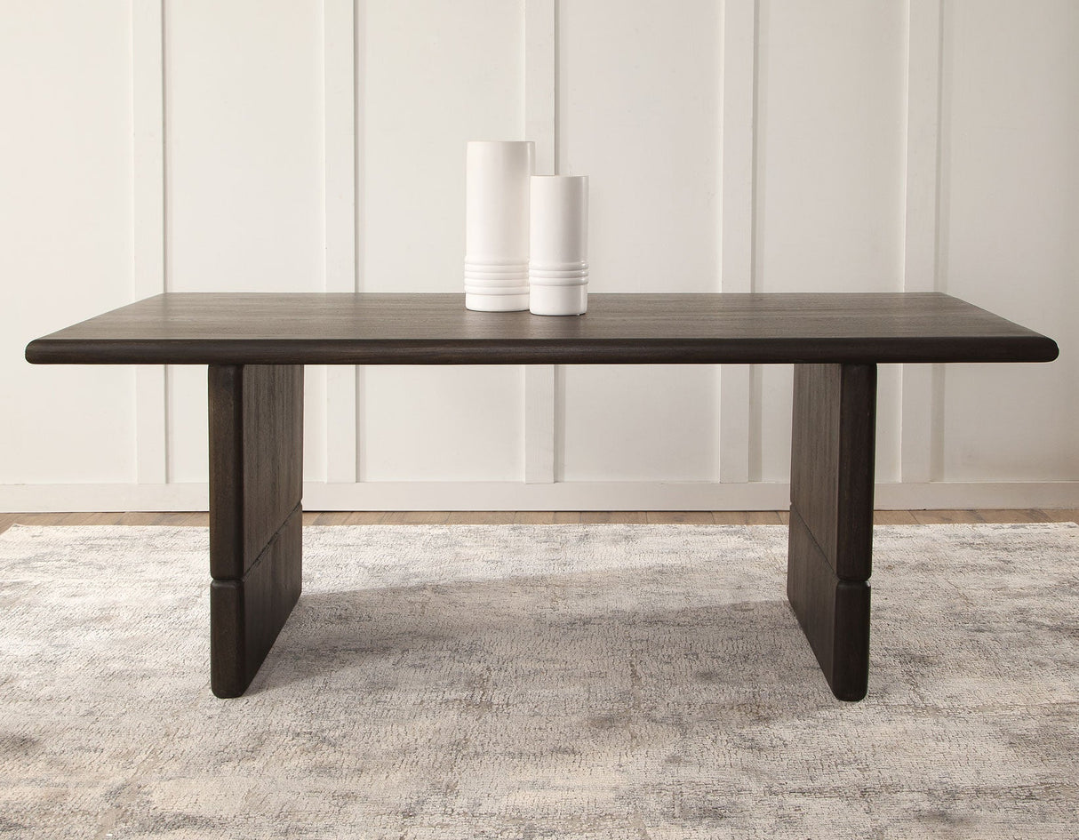 Norvell Dark Espresso Dining Room Set by Steve Silver at Eve Furniture