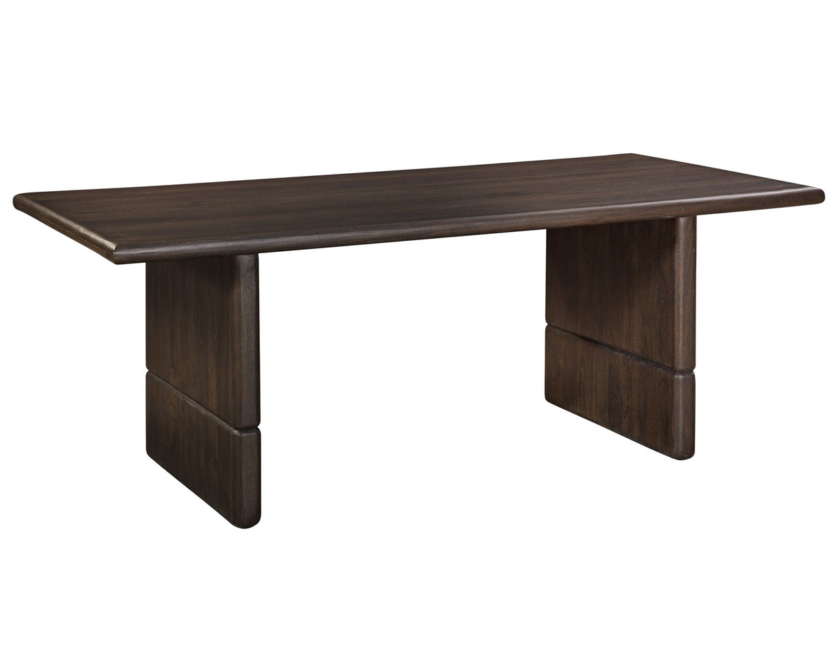 Norvell Dark Espresso Solid Wood 78″ Table by Steve Silver at Eve Furniture