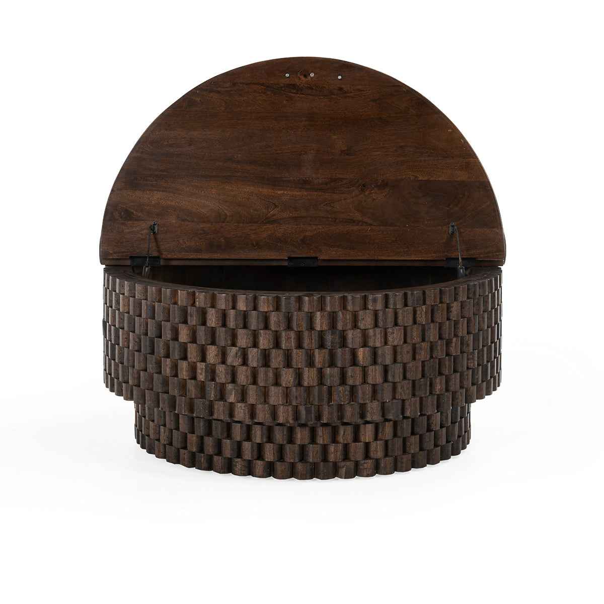 Norwood Bark Brown Round Coffee Table by Classic Home at Eve Furniture