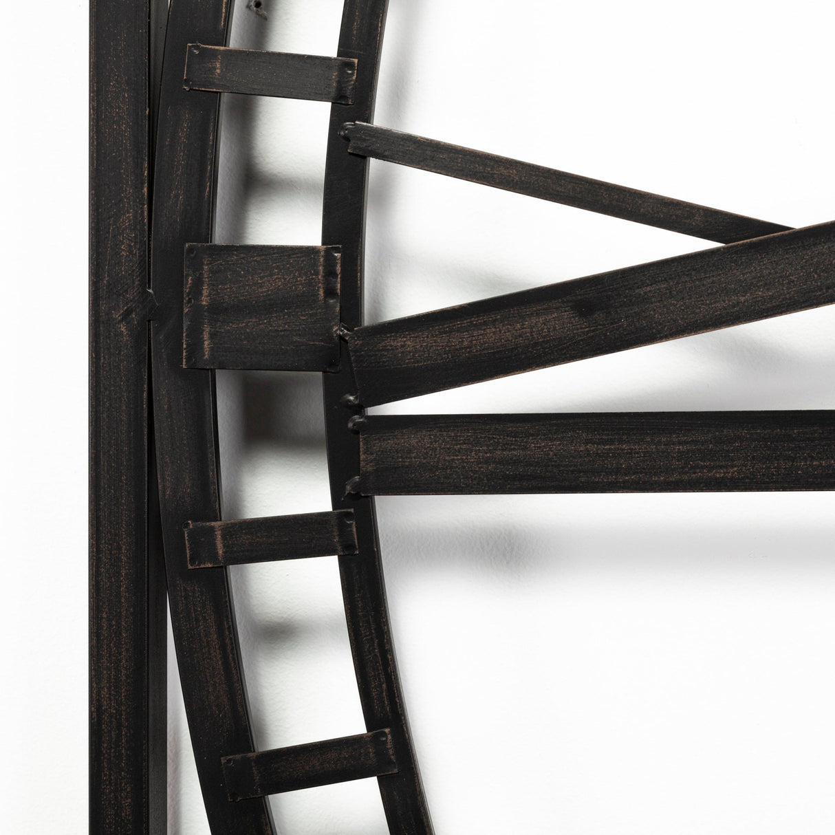 Norwood Square Oversized+ Industrial Wall Clock by Mercana at Eve Furniture