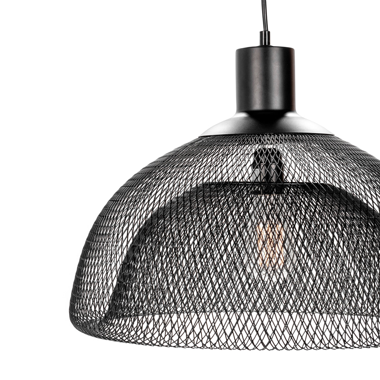 Nova Pendant Black Pendant Lamp by Classic Home at Eve Furniture