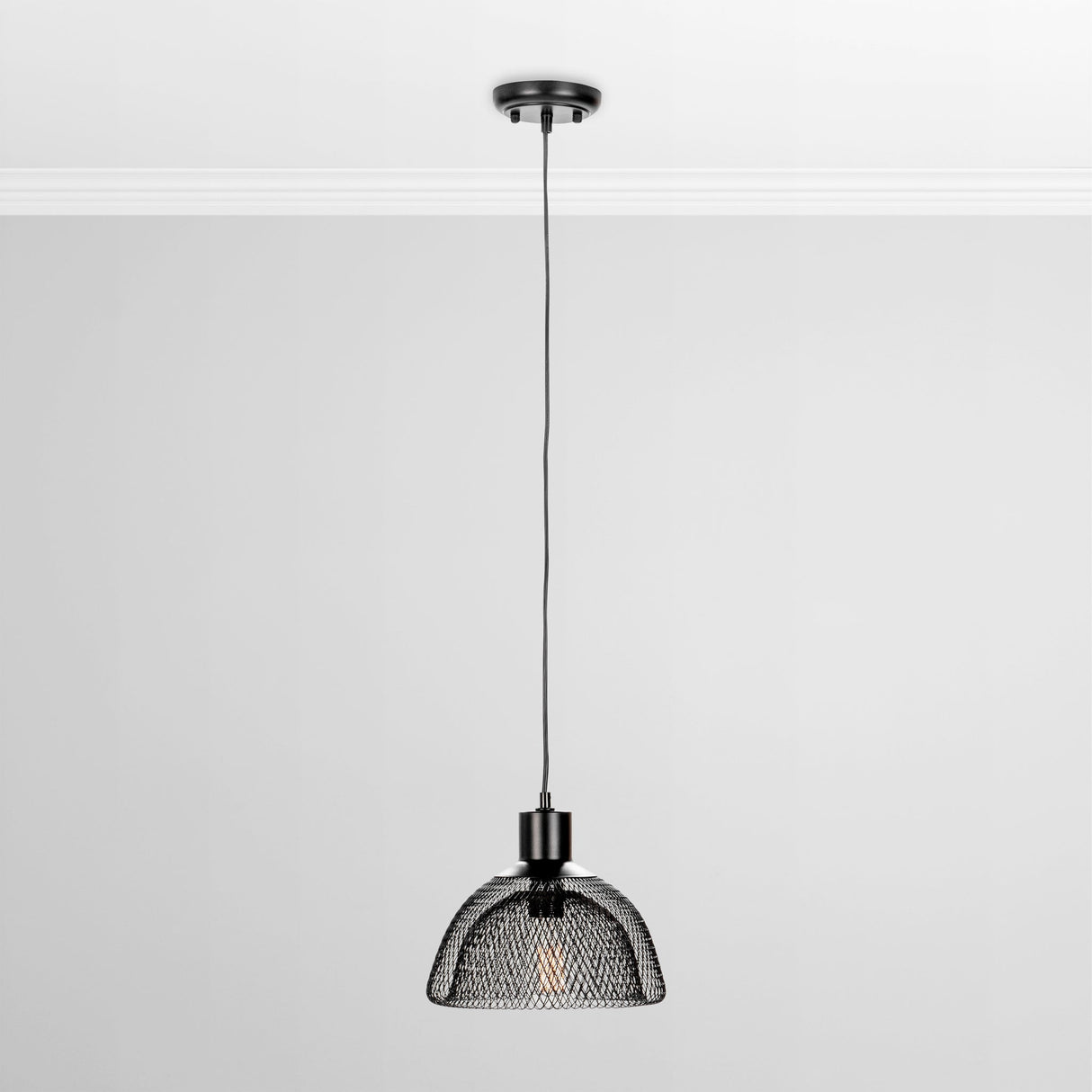Nova Pendant Black Pendant Lamp by Classic Home at Eve Furniture