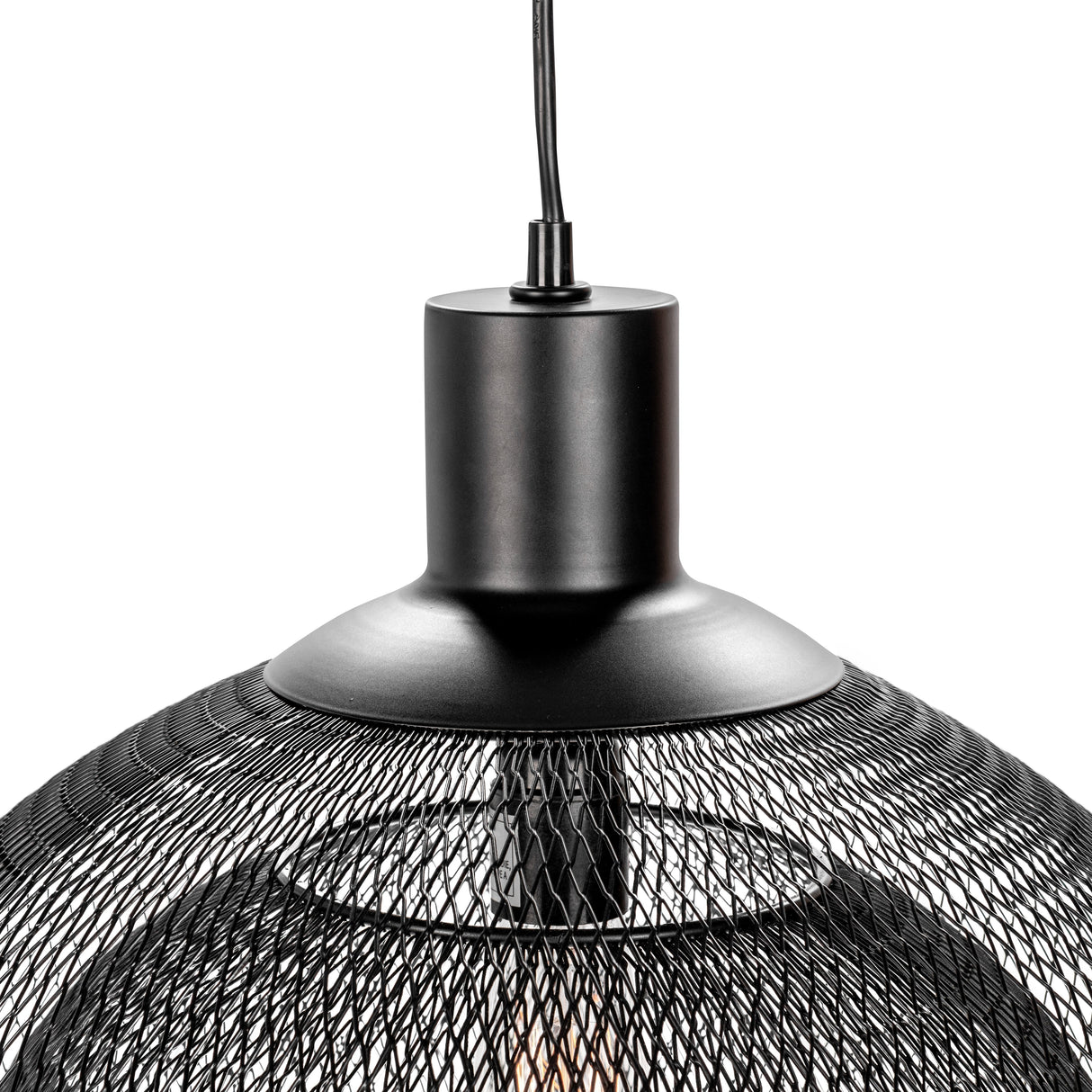 Nova Pendant Black Pendant Lamp by Classic Home at Eve Furniture