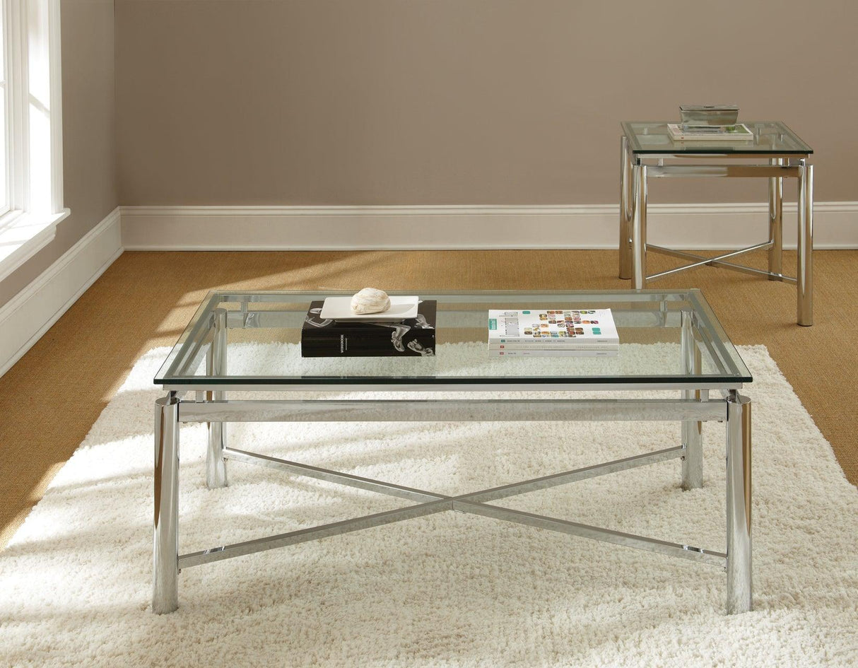 Nova 3-Piece Set (Cocktail & 2 End Tables) by Steve Silver at Eve Furniture