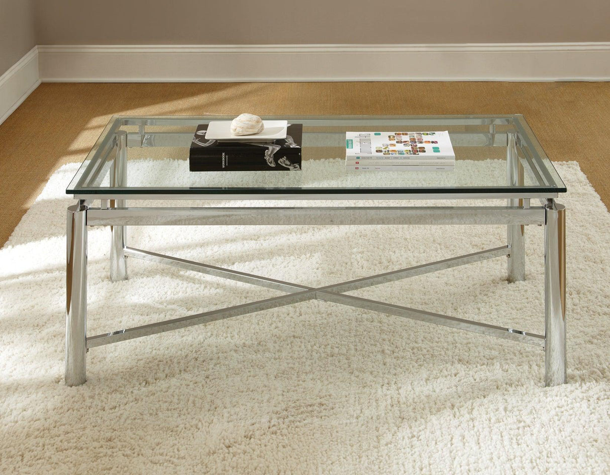 Nova Cocktail Table by Steve Silver at Eve Furniture